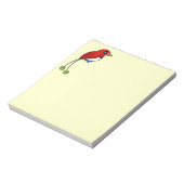 Birdorable King Bird-of-paradise Notizblock (Rotiert)