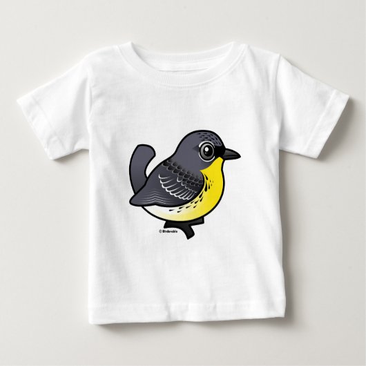 Birdorable Kirtlands Trällerer Baby T-shirt (Vorderseite)