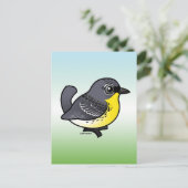 Birdorable Kirtland's Warbler Postkarte (Stehend Vorderseite)