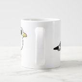 Birdorable Kittiwake Jumbo-Tasse (Rückseite)