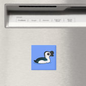Birdorable-Knoblauchduck Magnet (In Situ (Geschirrspüler))