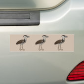 Birdorable Kori Bustard Autoaufkleber (Auf Auto)