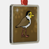 Birdorable maskierte Kiebitz Ornament Aus Metall (Rechts)