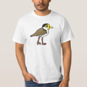 Birdorable maskierte Kiebitz T-Shirt (Vorderseite)