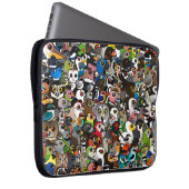Birdorable Menge Laptopschutzhülle (Vorne Rechts)