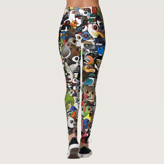 Birdorable Menge Leggings (Rückseite)