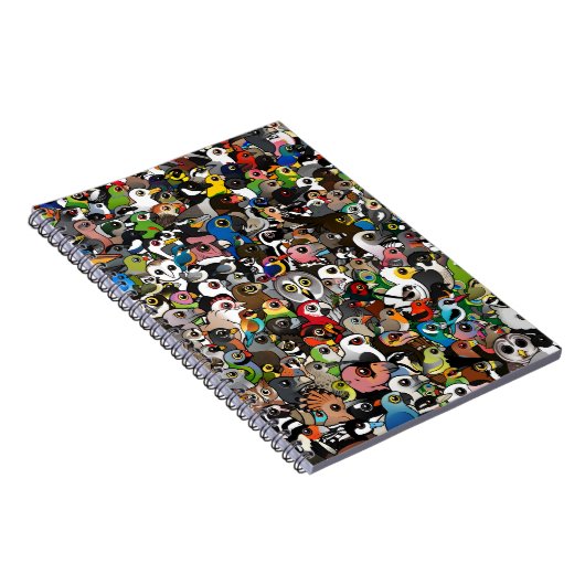 Birdorable Menge Notizblock (Rechte Seite)