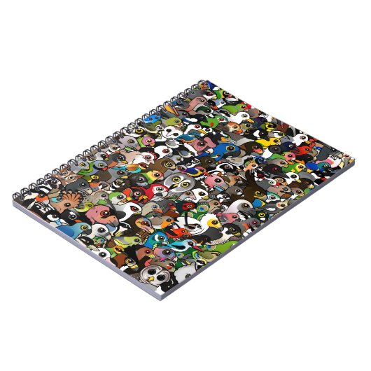 Birdorable Menge Notizblock (Linke Seite)