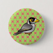 Birdorable Noisy Miner Button (Vorderseite)