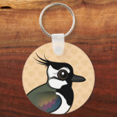 Birdorable Northern Lapwing Schlüsselanhänger (Vorderseite)