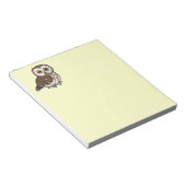 Birdorable Northern Saw-White Owl Notizblock (angewinkelt)