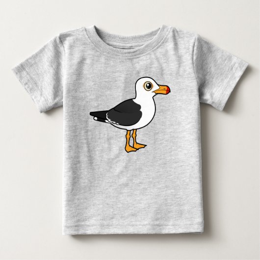 Birdorable Pacific Gull Baby T-shirt (Vorderseite)