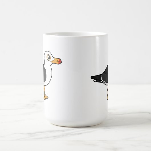 Birdorable Pacific Gull Kaffeetasse (Mittel)