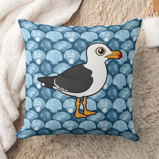 Birdorable Pacific Gull Kissen (Decke)