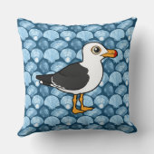 Birdorable Pacific Gull Kissen (Rückseite)