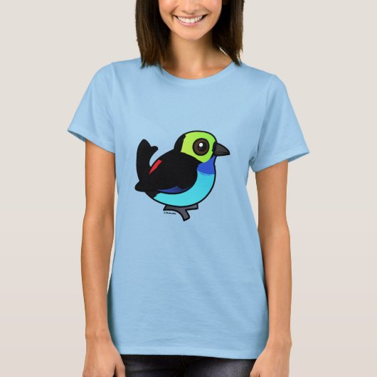 Birdorable Paradise Tanager T-Shirt (Vorderseite)