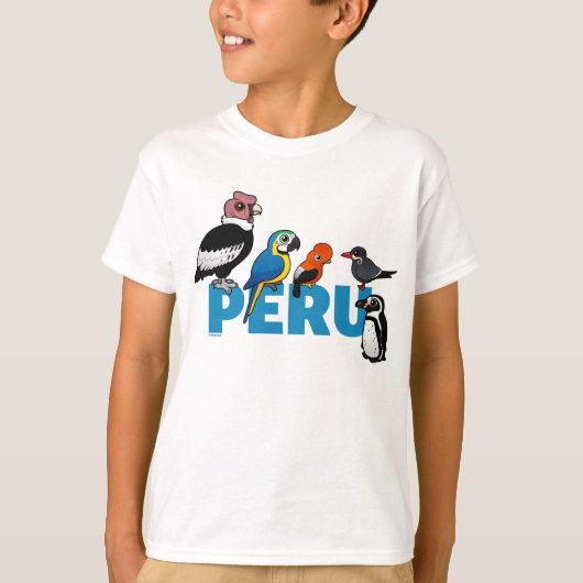 Birdorable Peru T-Shirt (Vorderseite)