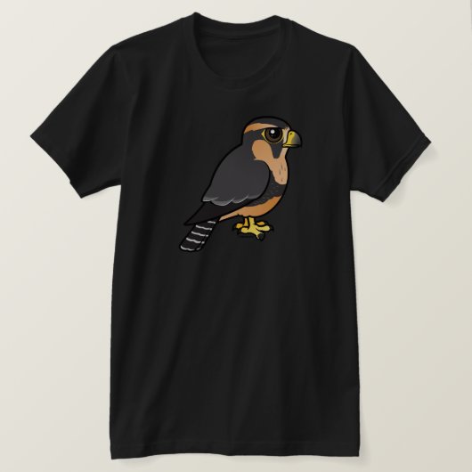Birdorable peruanischer Aplomado Falke T-Shirt (Design vorne)