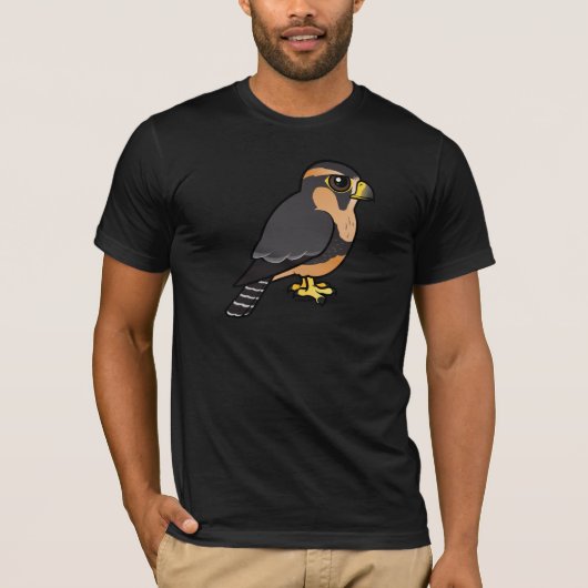 Birdorable peruanischer Aplomado Falke T-Shirt (Vorderseite)