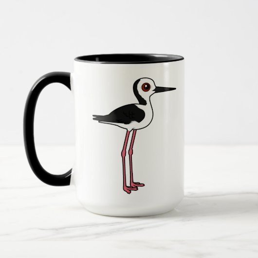 Birdorable Pied Stilt Tasse (Links)