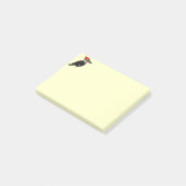 Birdorable Pileated Specht Post-it Klebezettel (angewinkelt)
