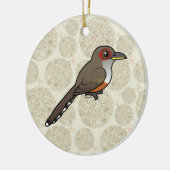 Birdorable Puerto Rican Lizard Cuckoo Keramik Ornament (Links)