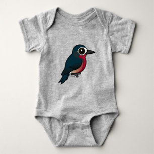 Birdorable Puerto Rican Woodpecker Baby Strampler