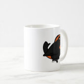 Birdorable Puerto Rico Bullfinch Cartoon Bird Kaffeetasse (VorderseiteRechts)