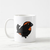 Birdorable Puerto Rico Bullfinch Cartoon Bird Kaffeetasse (Links)