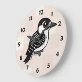 Birdorable Red Cockaded Woodpecker Große Wanduhr (Winkel)