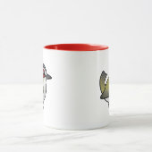 Birdorable Red-mit Augen Vireo Tasse (Zentrum)