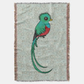 Birdorable Resplendent Quetzal Decke (Vorderseite Vertikal)