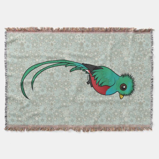 Birdorable Resplendent Quetzal Decke (Vorderseite)