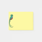 Birdorable Resplendent Quetzal Post-it Klebezettel (Vorderseite)