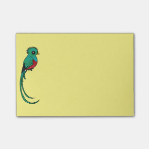 Birdorable Resplendent Quetzal Post-it Klebezettel