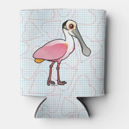 Birdorable Roseate Spoonbill Dosenkühler