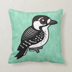 Birdorable Roter-cockaded Specht Kissen