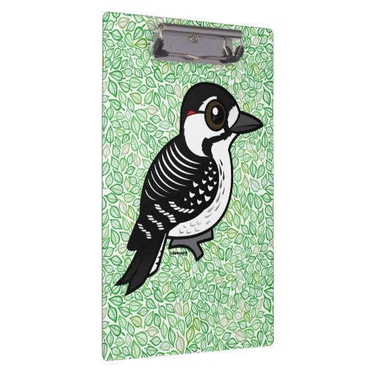 Birdorable Roter-cockaded Specht Klemmbrett (Rechts)