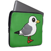 Birdorable rotfüßiger Kittiwake Laptopschutzhülle (Vorne Rechts)