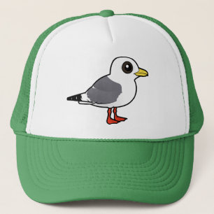 Birdorable rotfüßiger Kittiwake Truckerkappe