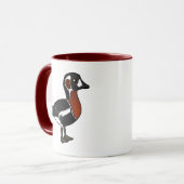 Birdorable Rothühnergans Tasse (Vorderseite Links)