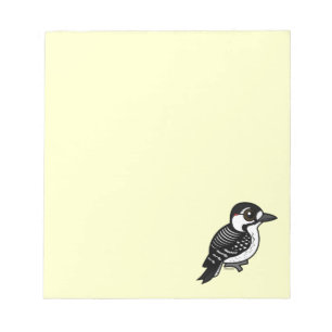 Birdorable Rotkopfspecht Notizblock