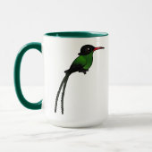 Birdorable Rotschnabelschwanz Hummingbird Tasse (Links)