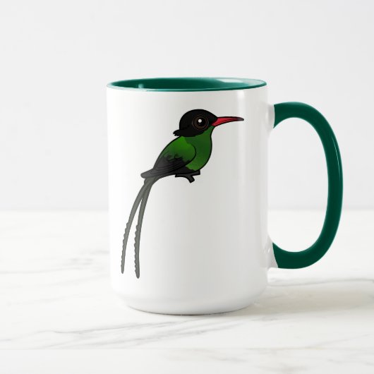 Birdorable Rotschnabelschwanz Hummingbird Tasse (Rechts)