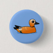 Birdorable Ruddy Shelduck Button (Vorderseite)