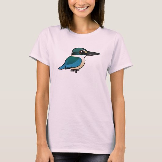 Birdorable Sacred Kingfisher T-Shirt (Vorderseite)