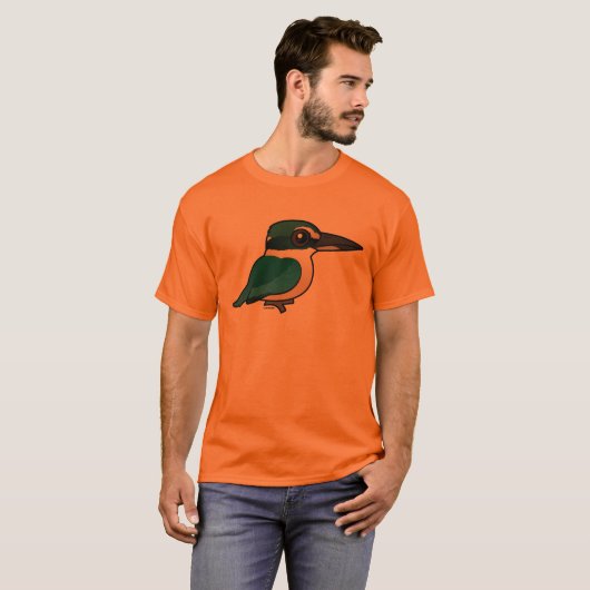 Birdorable Sacred Kingfisher T-Shirt (Vorne ganz)