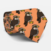 Birdorable Saker Falke Krawatte (Gerollt)
