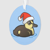 Birdorable Santa Duckling Ornament (Vorderseite)