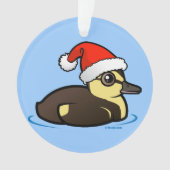 Birdorable Santa Duckling Ornament (Vorderseite)